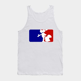 Rocky and Bullwinkle MLB parody Tank Top